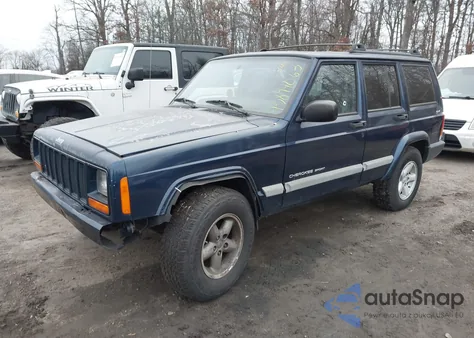2001 Jeep Cherokee Sport from USA, damaged, VIN 1J4FF48SX1L620872